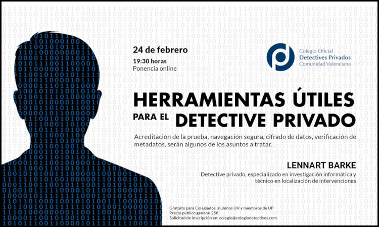 HERRAMIENTAS ÚTILES PARA EL DETECTIVE PRIVADO