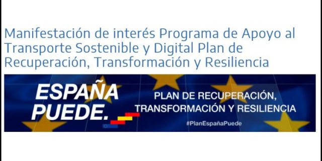 MITMA PROGRAMA DE APOYO AL TRANSPORTE SOSTENIBLE Y DIGITAL