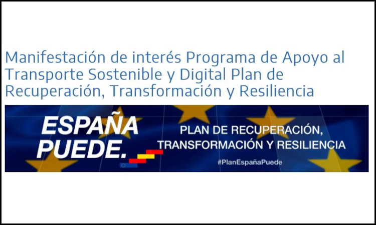 MITMA PROGRAMA DE APOYO AL TRANSPORTE SOSTENIBLE Y DIGITAL