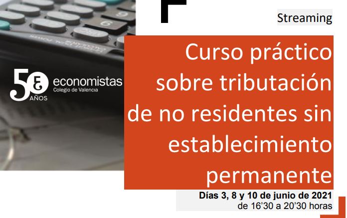 Curso práctico sobre tributación de no residentes sin establecimiento permanente