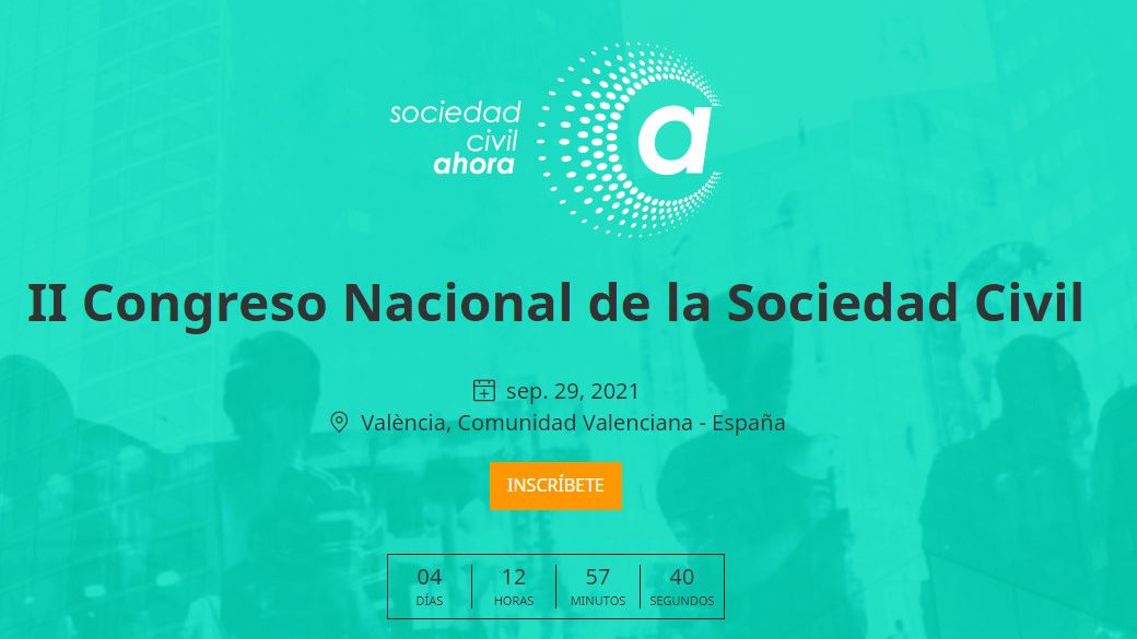 II Congreso Nacional de la Sociedad Civil: «Relanzar España». Valencia