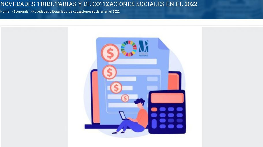 Novedades tributarias y de cotizaciones 2022