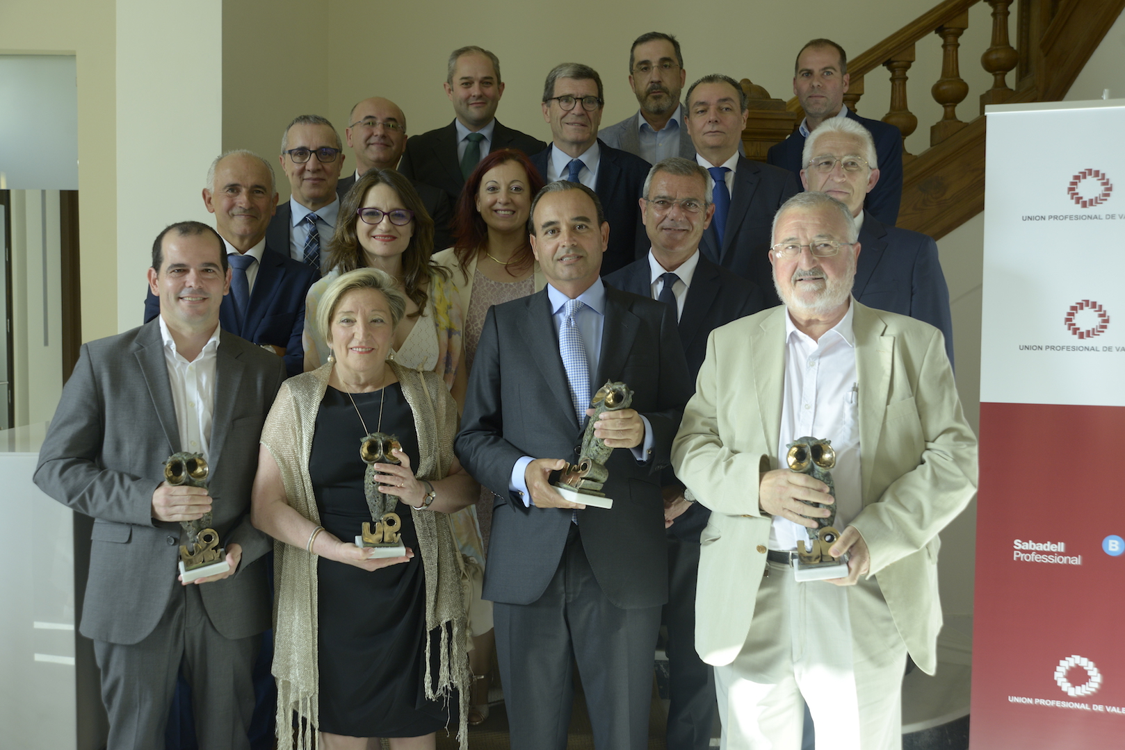 Más de 200 personas acompañan a Unión Profesional en la entrega de los Premios a la Excelencia