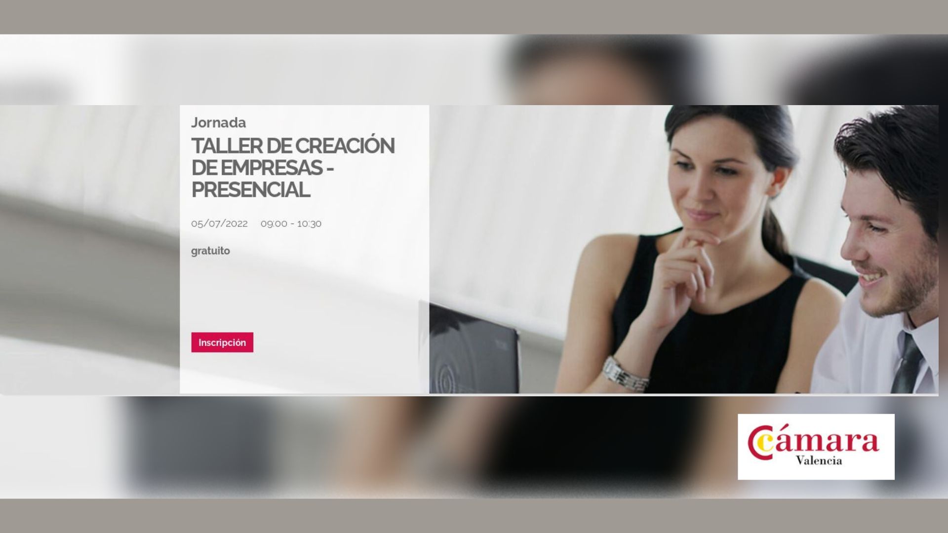 Taller de Creación de Empresas – Presencial