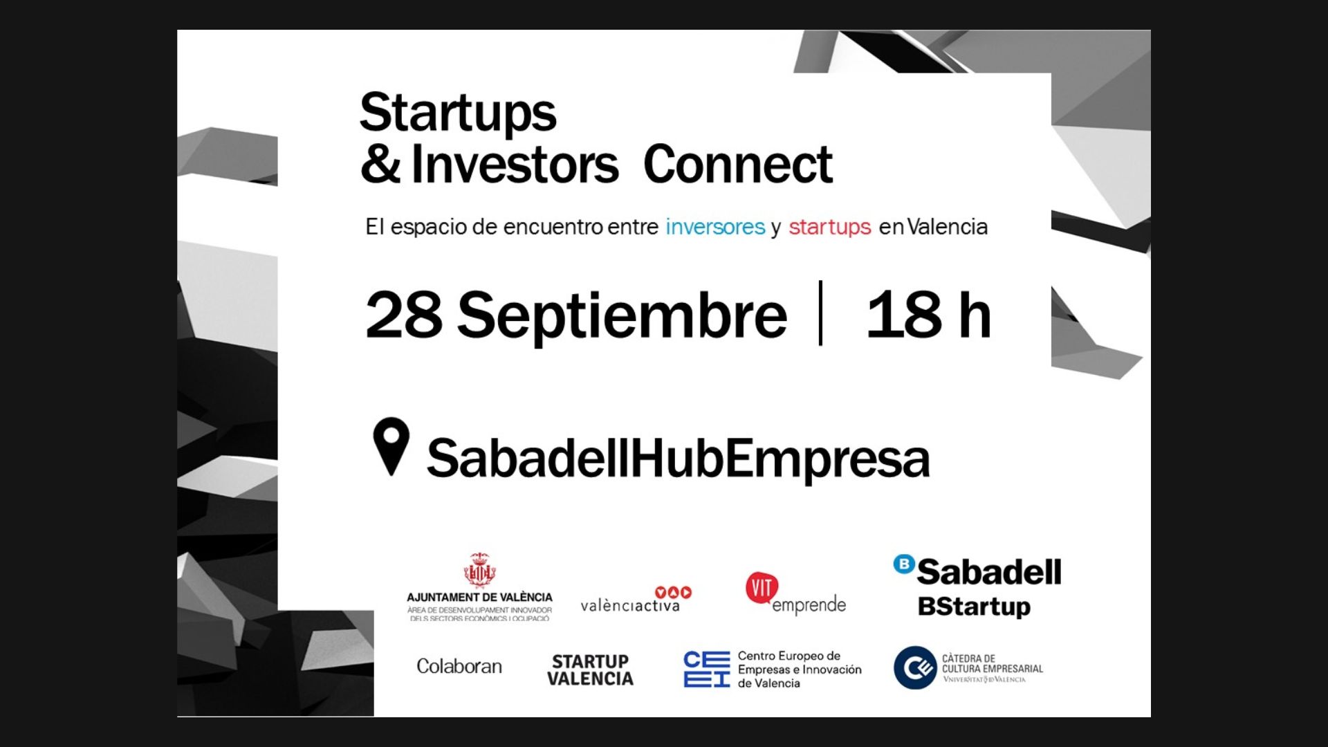 Startups & Investors Connect – 23ª edición Valencia