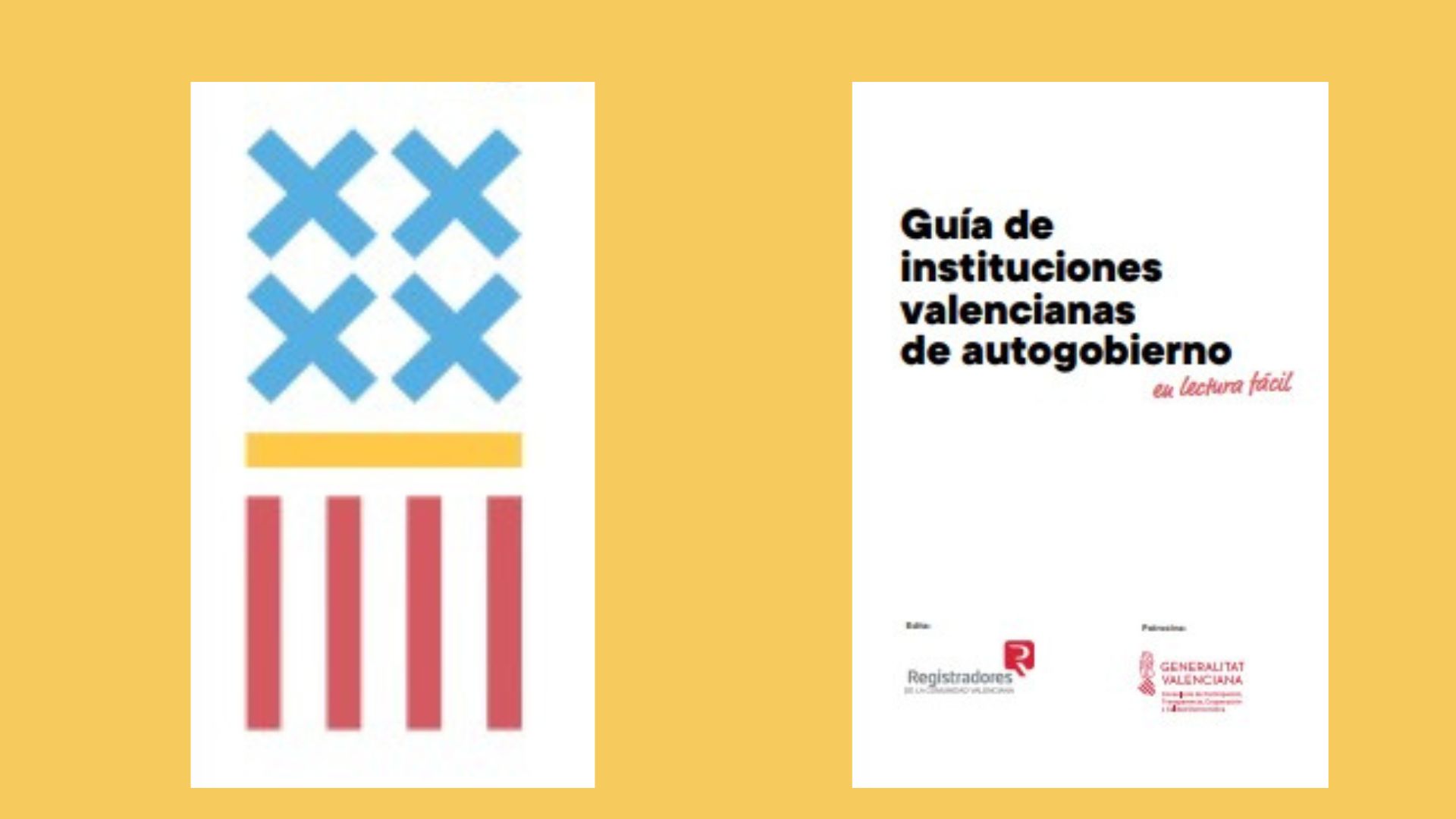 Guia sobre institucions valencianes d'autogovern en Lectura Fàcil