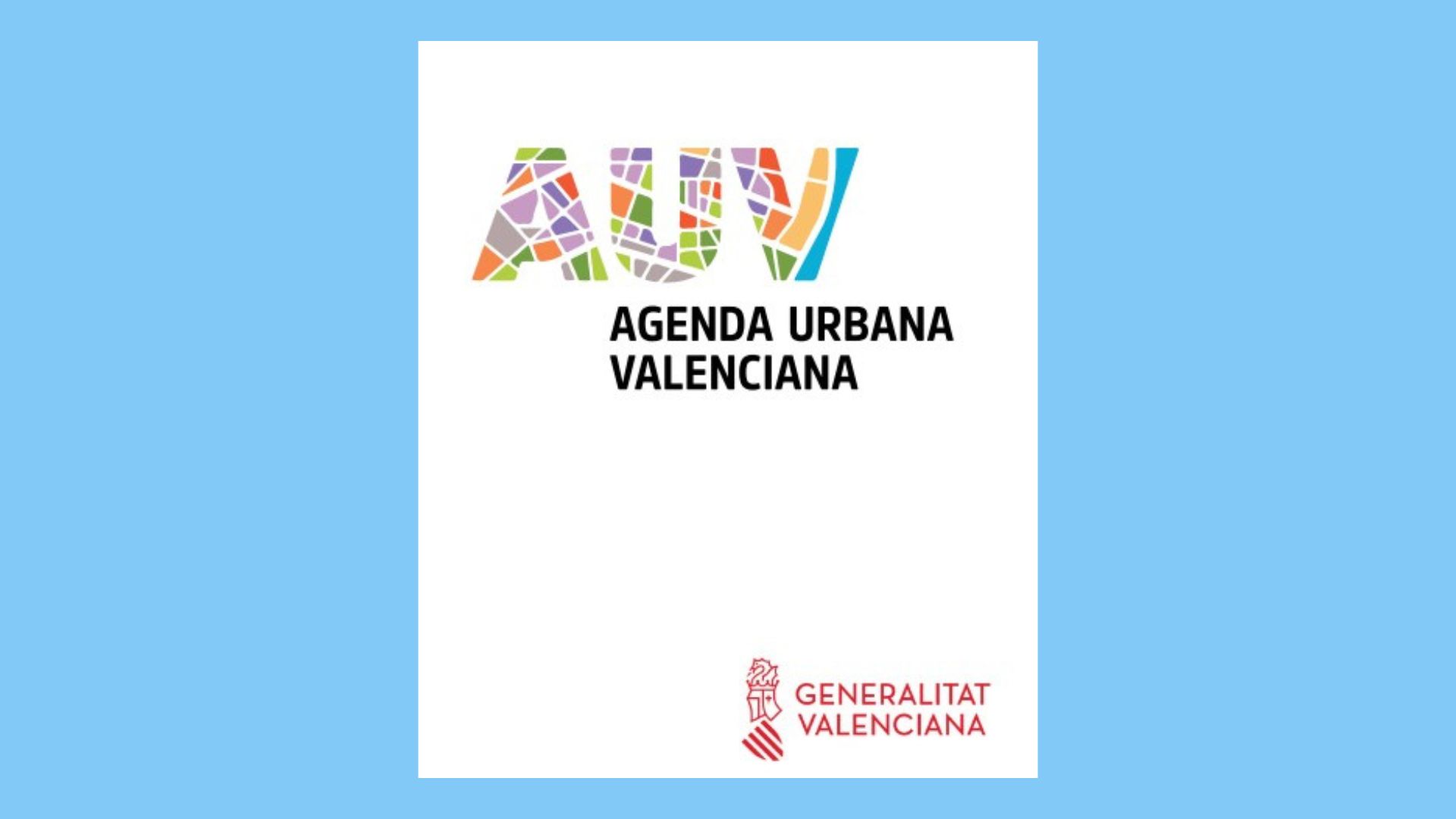 Agenda Urbana Valenciana