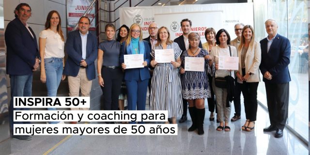 El COIICV impulsa la empleabilidad femenina sénior con el proyecto INSPIRA 50+