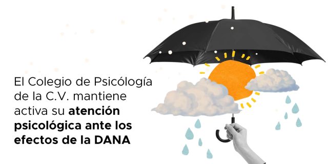 El COPCV refuerza su compromiso con la salud mental un año después de la DANA