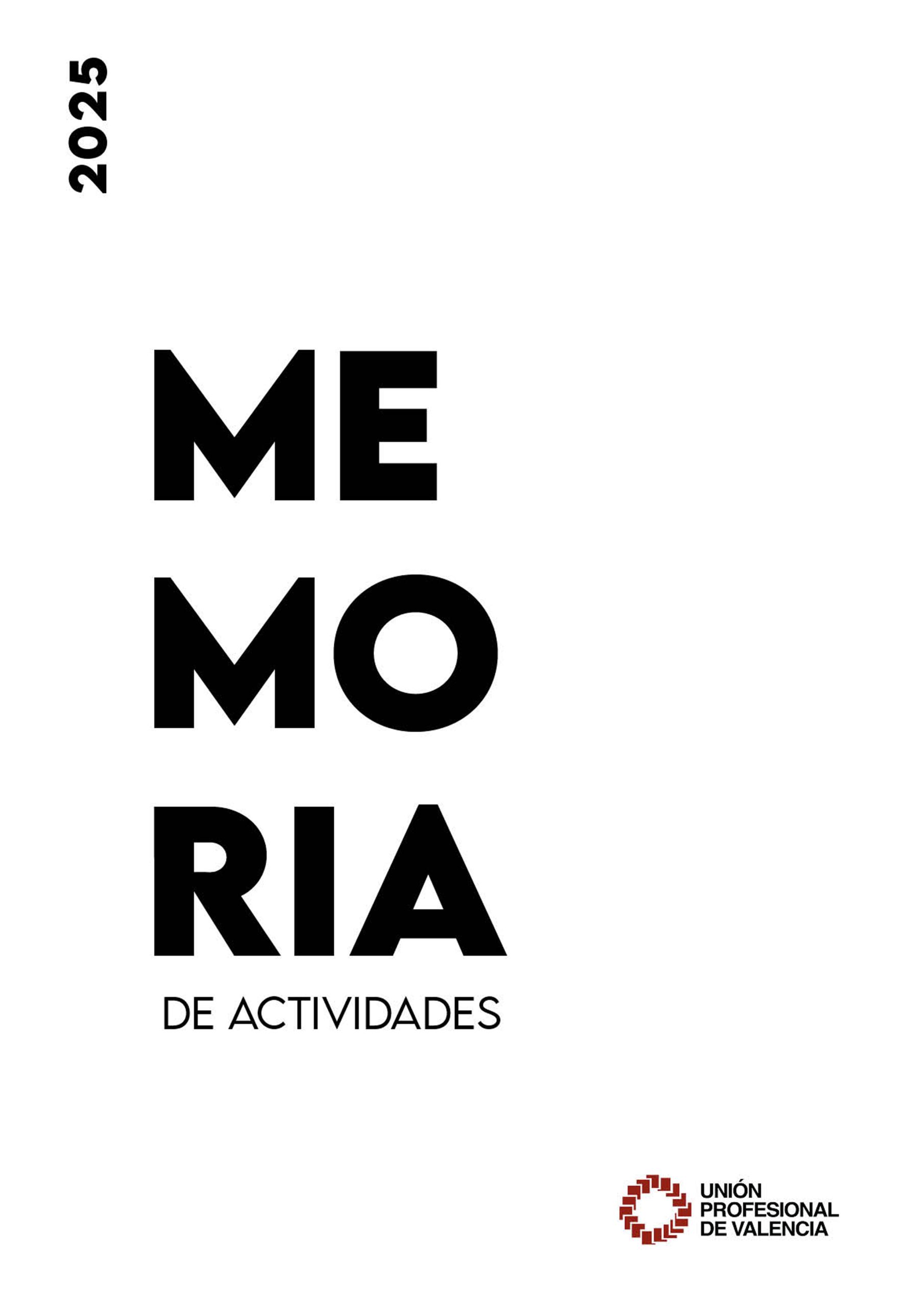 Memoria de actividades 2025